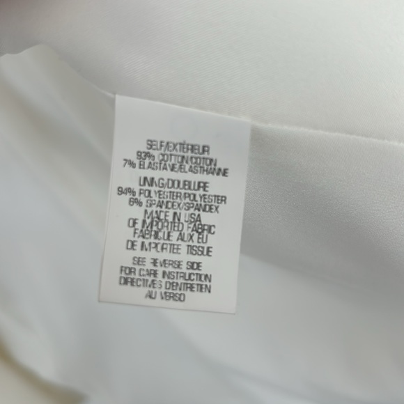 Theory Kacela Checklist Jacket in off-white - Picture 7 of 13